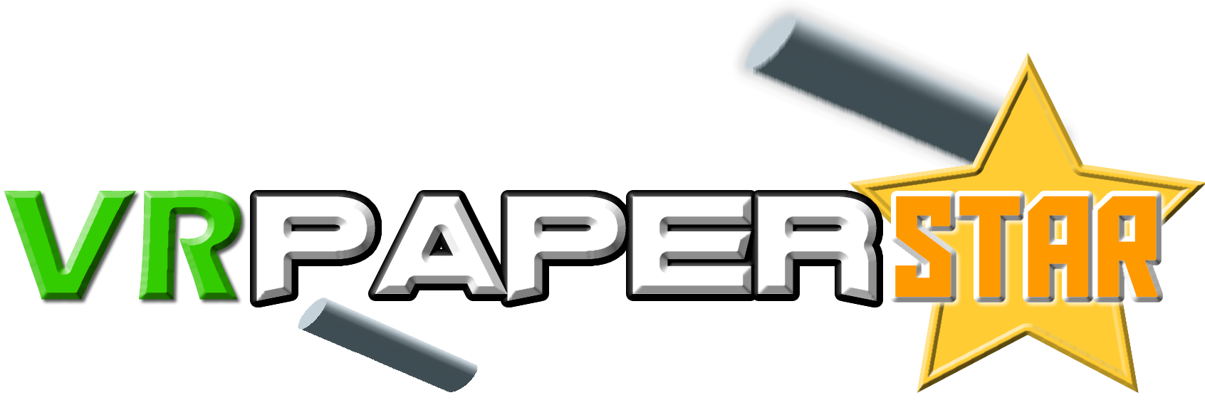 Vrpaperstar Logo With Newspapers - Vehicle (1692x562), Png Download