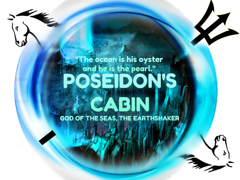 Poseidon's Cabin - Graphic Design (800x600), Png Download