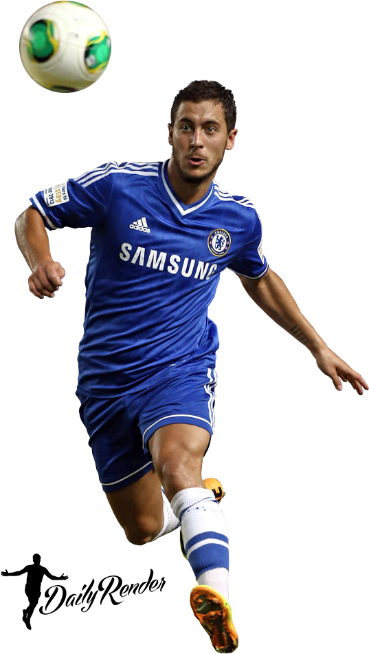 Eden Hazard Render - Player (700x1024), Png Download