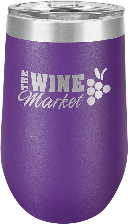 Personalized 16-oz Polar Camel Wine Tumbler - 16oz Polar Camel (750x750), Png Download