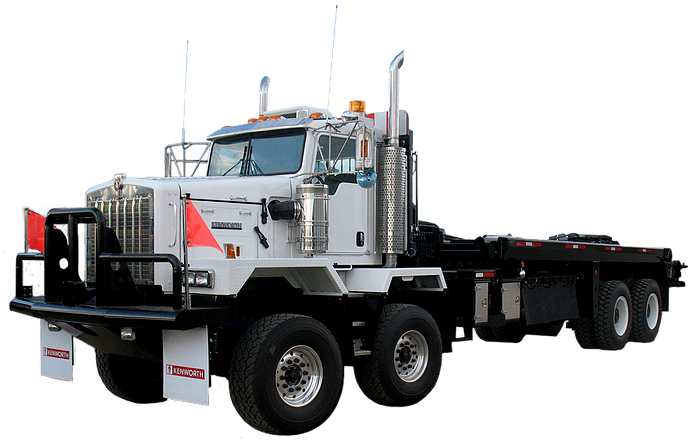 Bed Trucks - Trailer Truck (707x450), Png Download