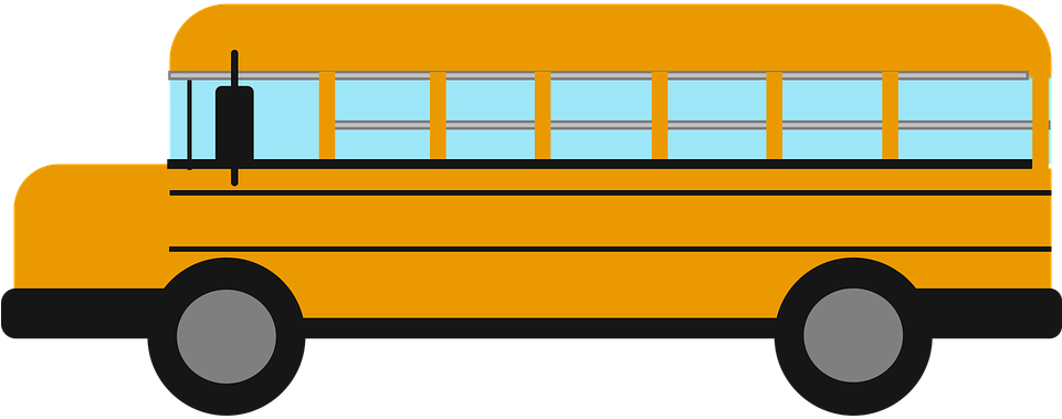 School Bus Png - School Bus (960x480), Png Download
