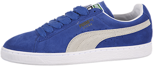 Puma Olympian Blue-white Sneakers - Puma (600x600), Png Download