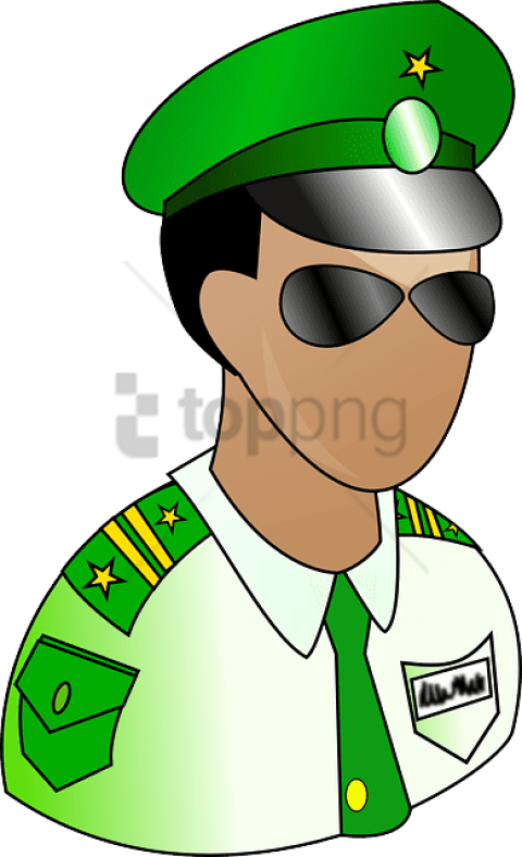 Free Png Police Man Png Image With Transparent Background - Satpam Clip Art (480x788), Png Download