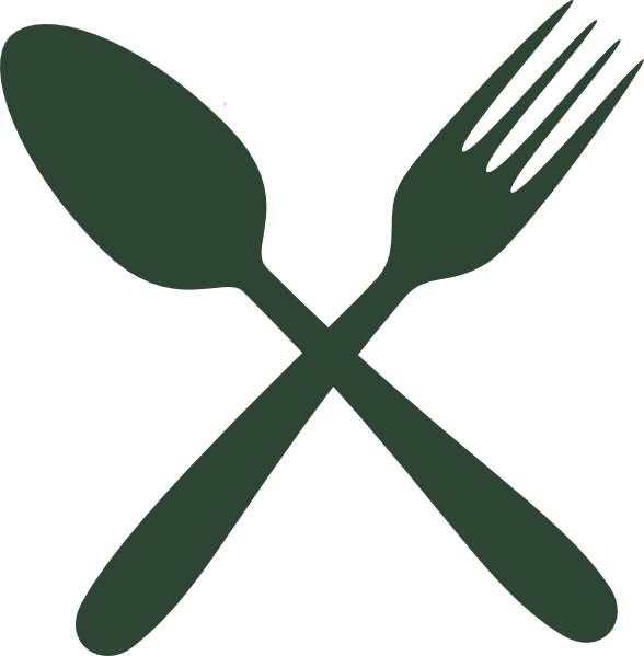 588 X 599 7 - Cutlery Clip Art (588x599), Png Download