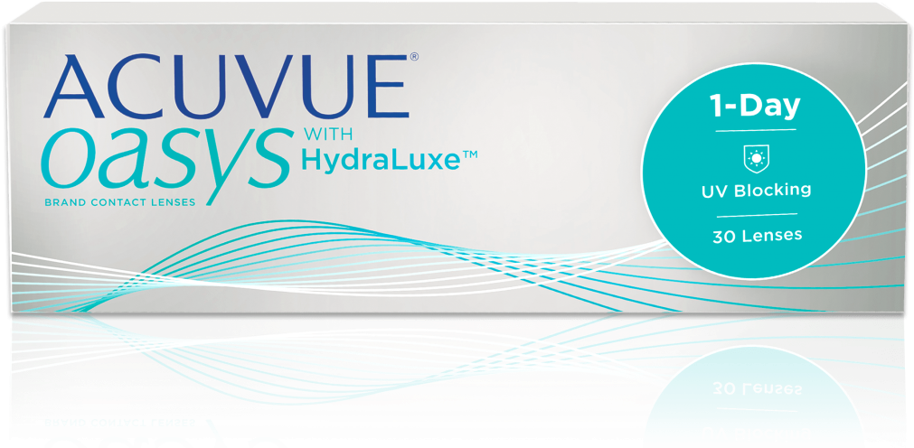 Acuvue® Oasys 1-day With Hydraluxe™ Technology - Graphic Design (1024x530), Png Download