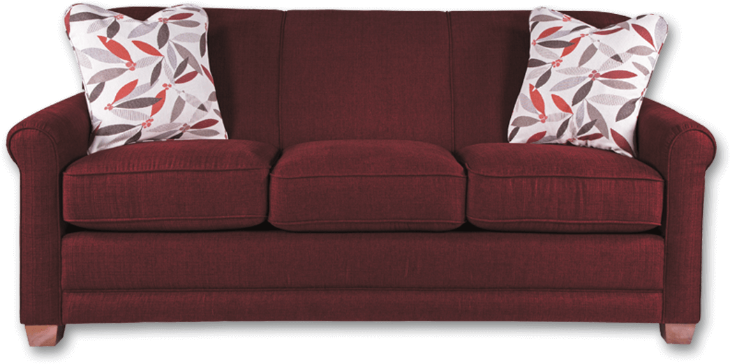 Download Grey Sofa Burgundy Sofa Couch Full Size PNG Image PNGkit