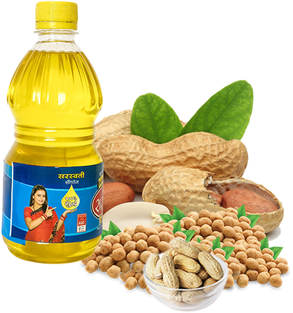 Groundnut Oil Manufacturer Saraswati Industries, Groundnut - Peanut (700x540), Png Download