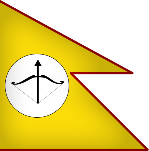 Kiranti State Flag - Circle (900x506), Png Download