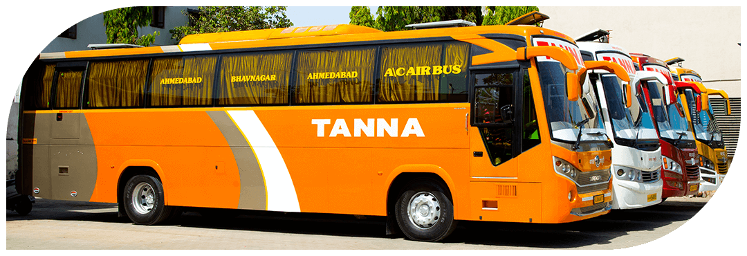 Slide - Tanna Travels Bhavnagar To Ahmedabad Time Table (1080x370), Png Download