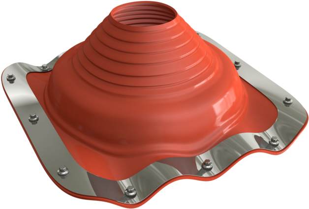 Metal Roof Ezi Orange - Plastic (1000x707), Png Download