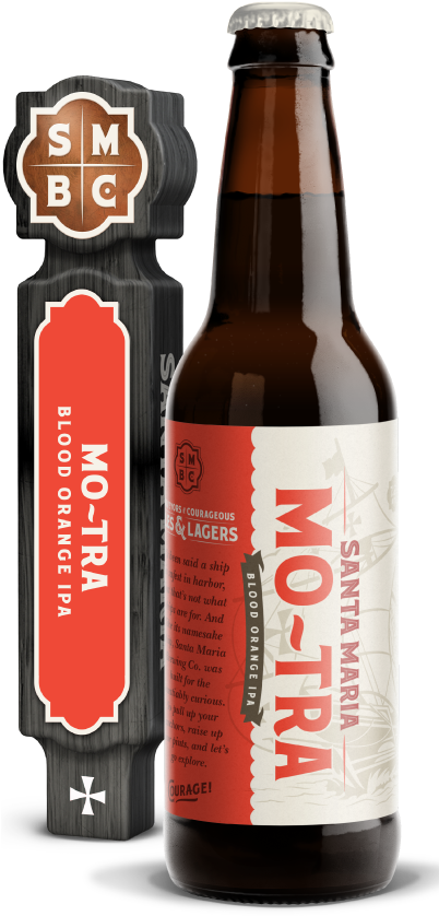 Motra - Santa Maria Beer (401x855), Png Download