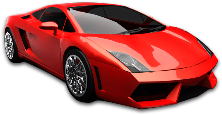 Lamborghini Gallardo - Nice Red Sports Car (800x463), Png Download