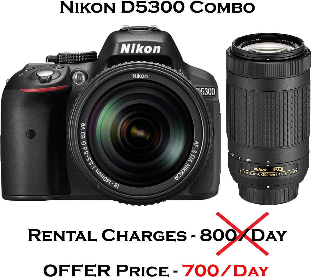 Nikon D5300 (1250x1042), Png Download