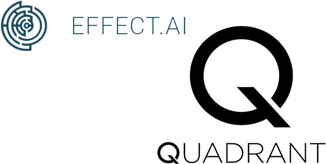 Quadrant Partners With Effect - Circle (900x495), Png Download