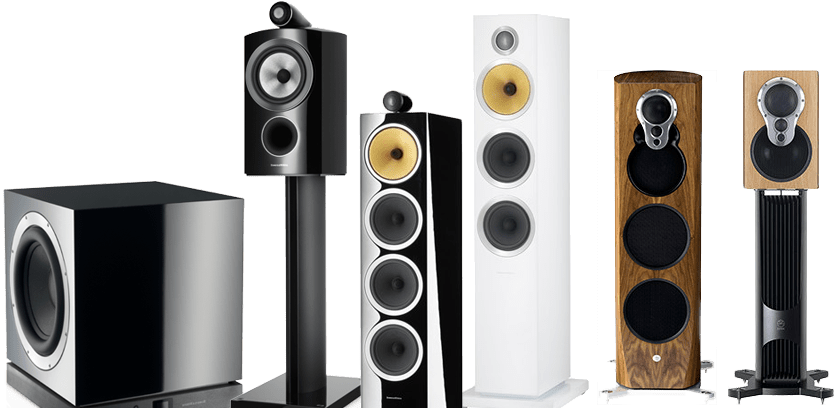 Hi Fidelity Music, Multi Room Av Installation - B&w Cm9 (846x415), Png Download