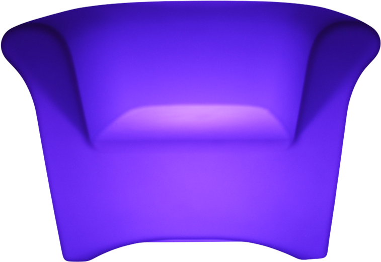 Led Sofa Single - Club Chair (800x800), Png Download