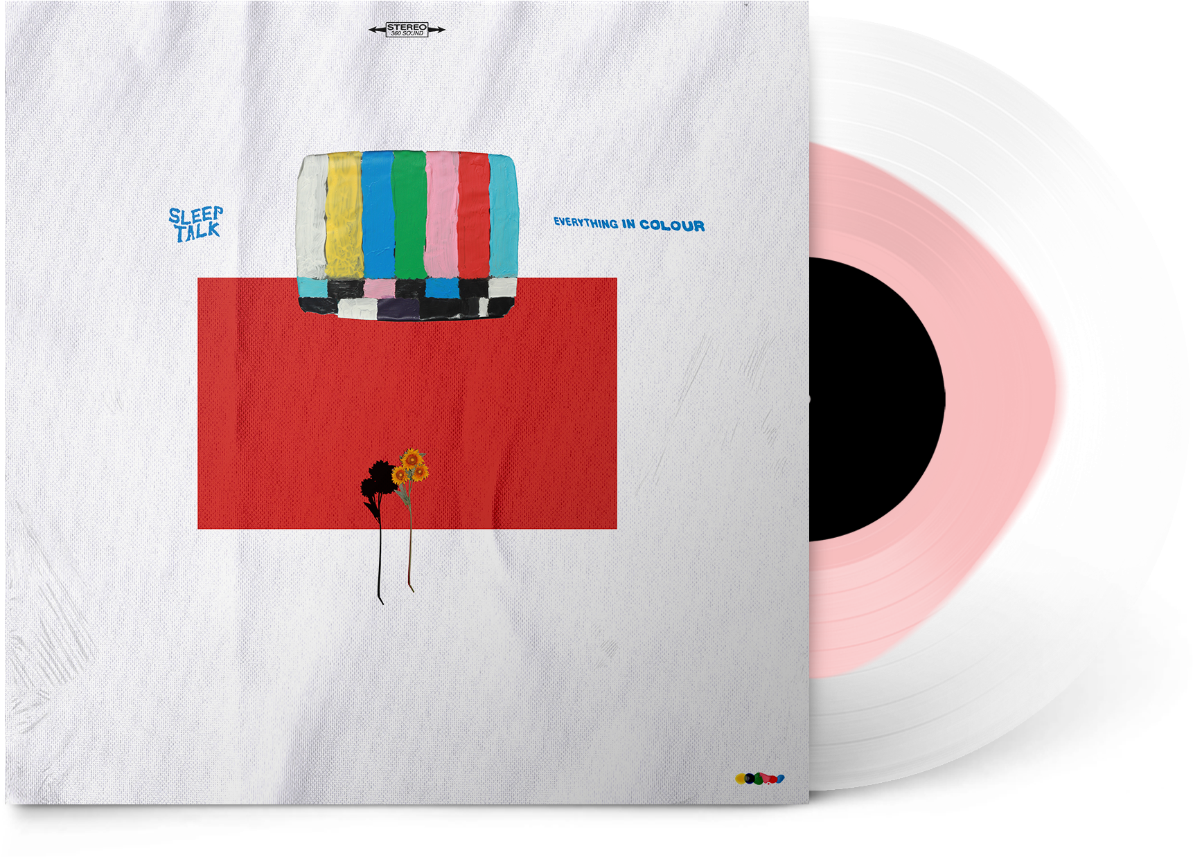 Everything In Colour Pink/clear Vinyl (1780x1780), Png Download