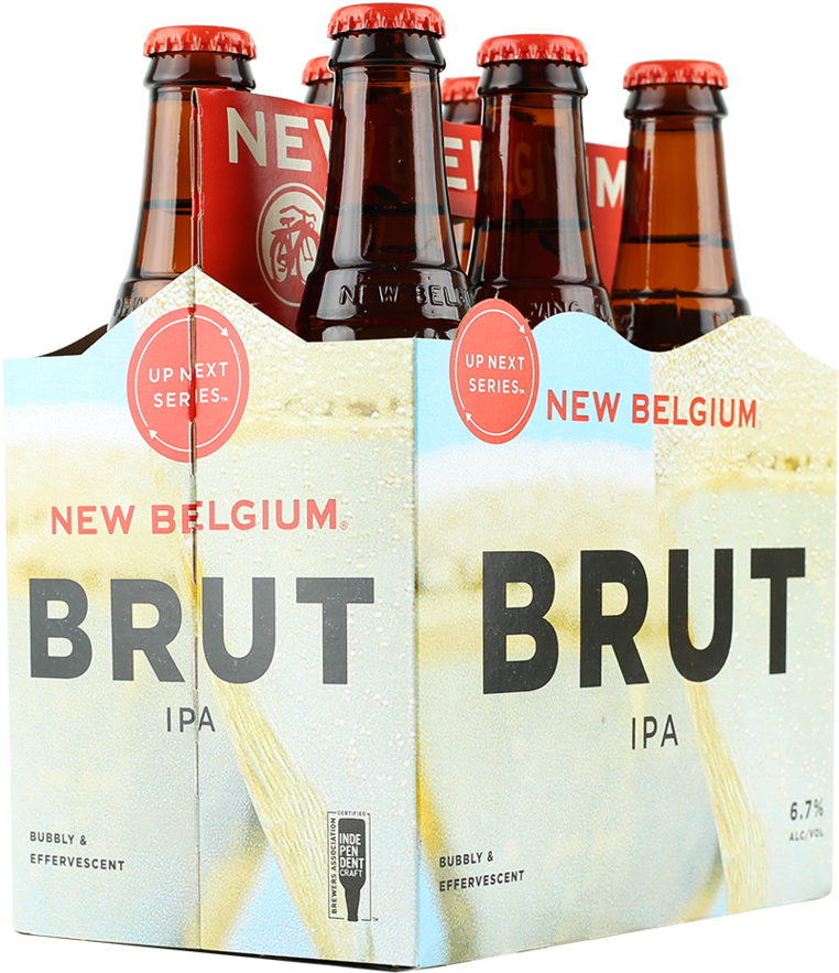 New Belgium Brut Ipa - Ale (1024x1024), Png Download
