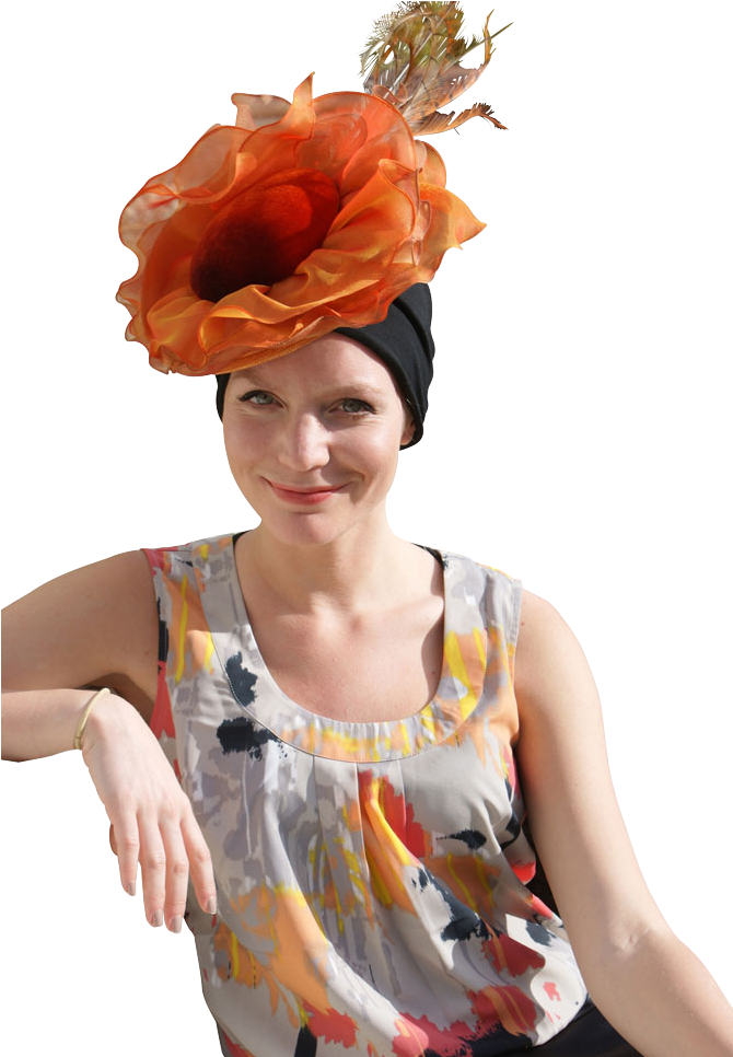 Keep It Under Your Hat Turban 1 Chemo Hat - Wedding Hat Turban Style (669x1000), Png Download