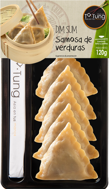 Vegetable Samosa - Jiaozi (620x797), Png Download