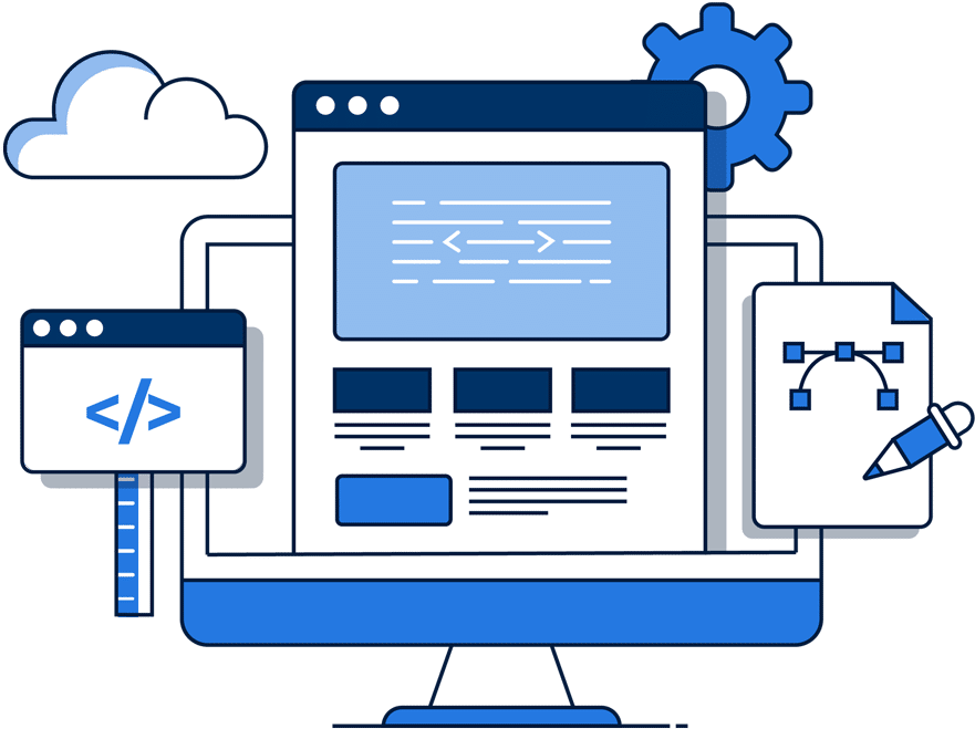 Web Design & Development (1000x808), Png Download