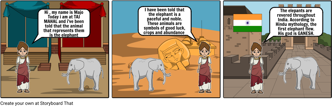 Elephant - Cartoon (1164x385), Png Download