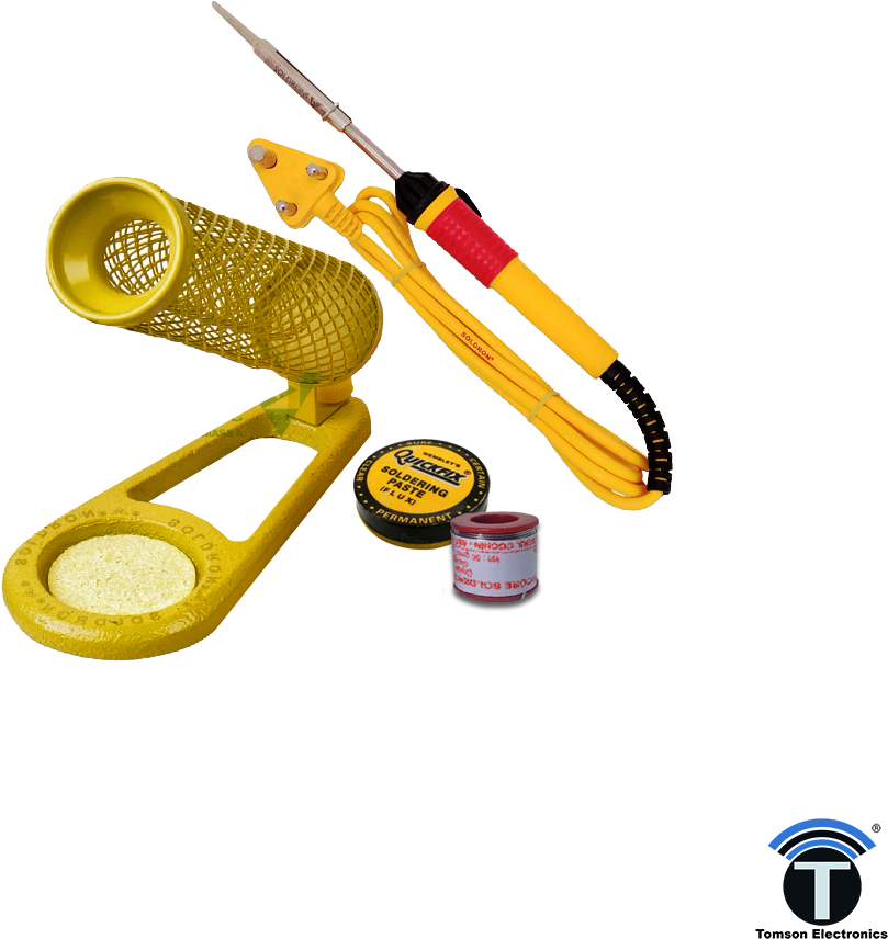 Buy Soldron 4 In 1 Electronic Soldering Kit Online - Soldron Soldering Iron 25w (1024x1024), Png Download