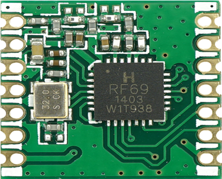 Rfm69cw Radio - Rfm69c Pins (600x600), Png Download