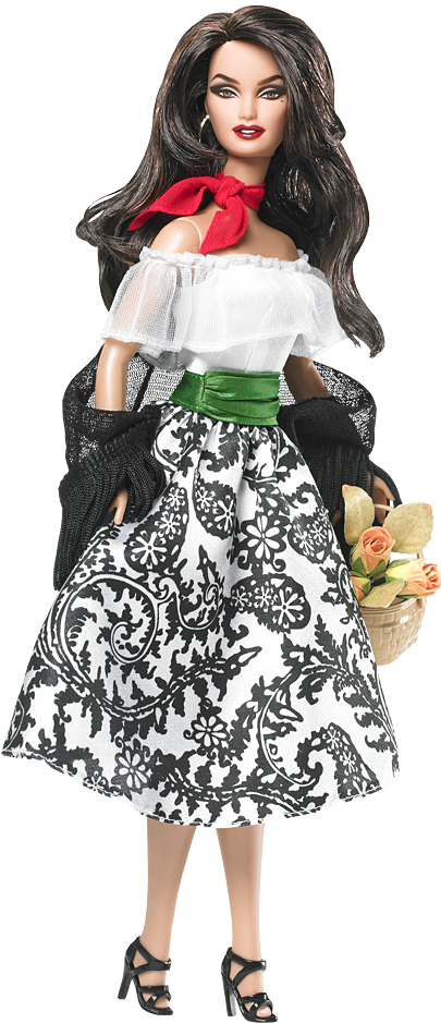 Italy Barbie® Doll - Barbie Collector Italy (640x950), Png Download