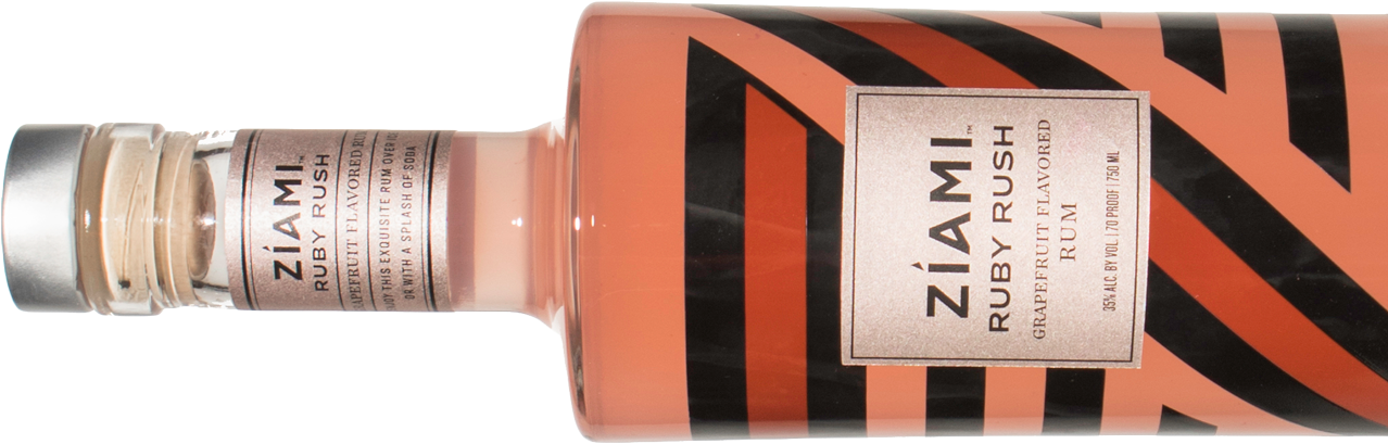 Ziami Rum Ruby Rush - Perfume (1277x421), Png Download