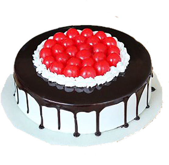 Black Forest Cake - Black Forest Gateau (600x600), Png Download