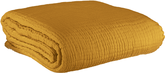 Copertina Throw Mustard - Wool (600x600), Png Download