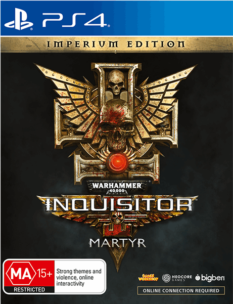Inquisitor Martyr - Warhammer 40.000 Inquisitor Martyr Ps4 (600x600), Png Download