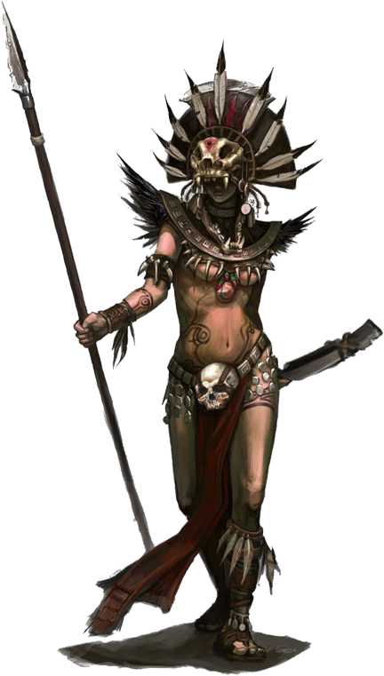 [ Img] - Warhammer Amazons (437x797), Png Download