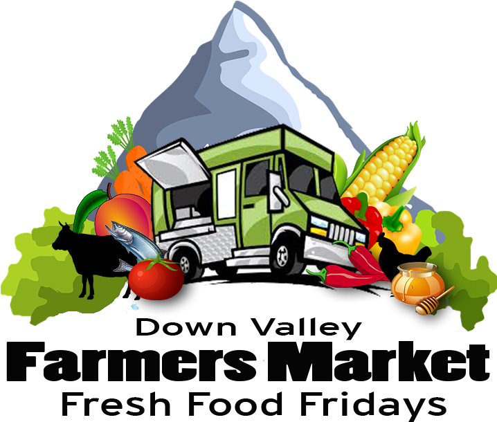 Down Valley Farmers Market Every Friday - Illustration (720x720), Png Download