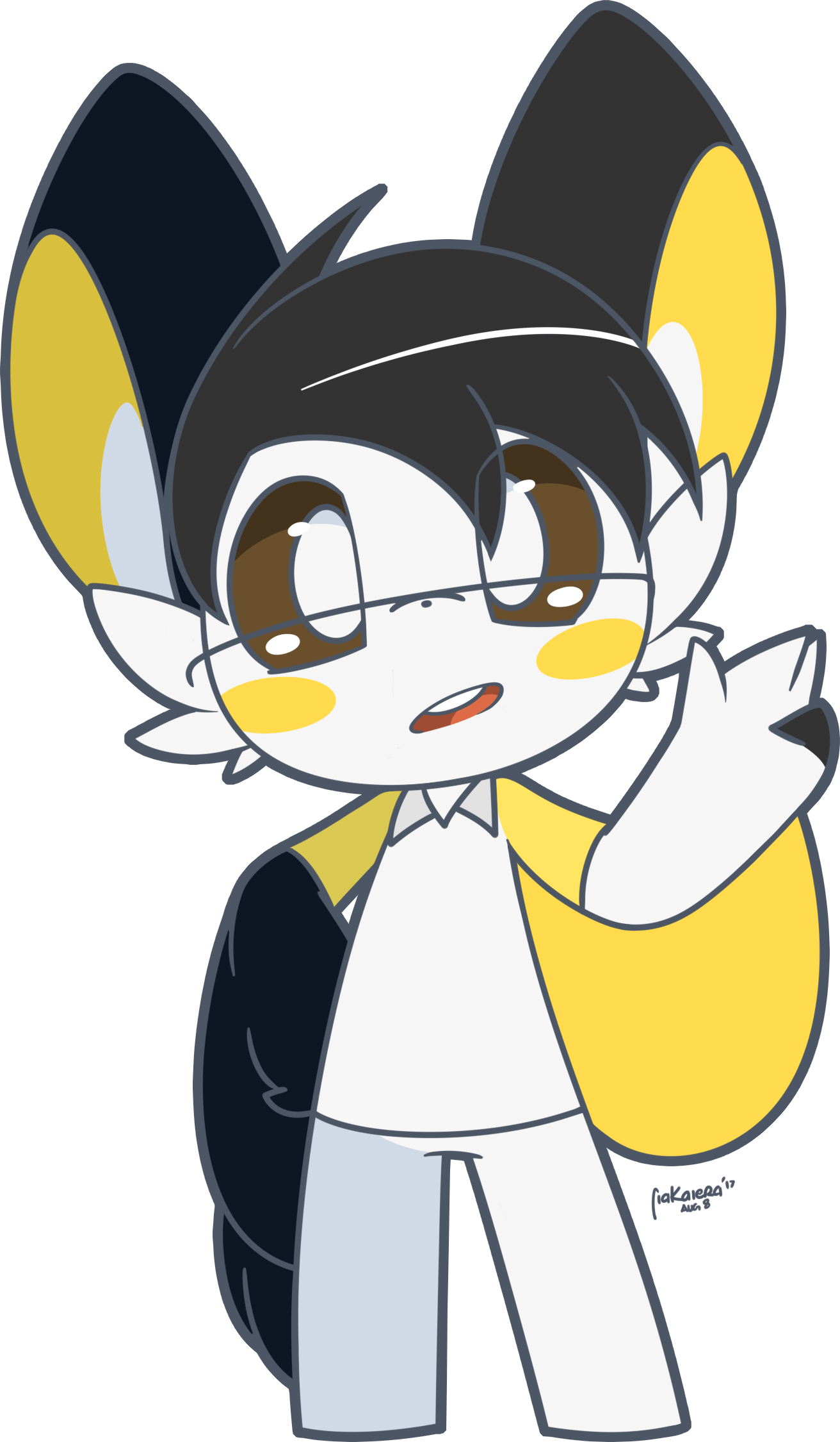 Mocha Beauchêne - Cartoon (1312x2249), Png Download