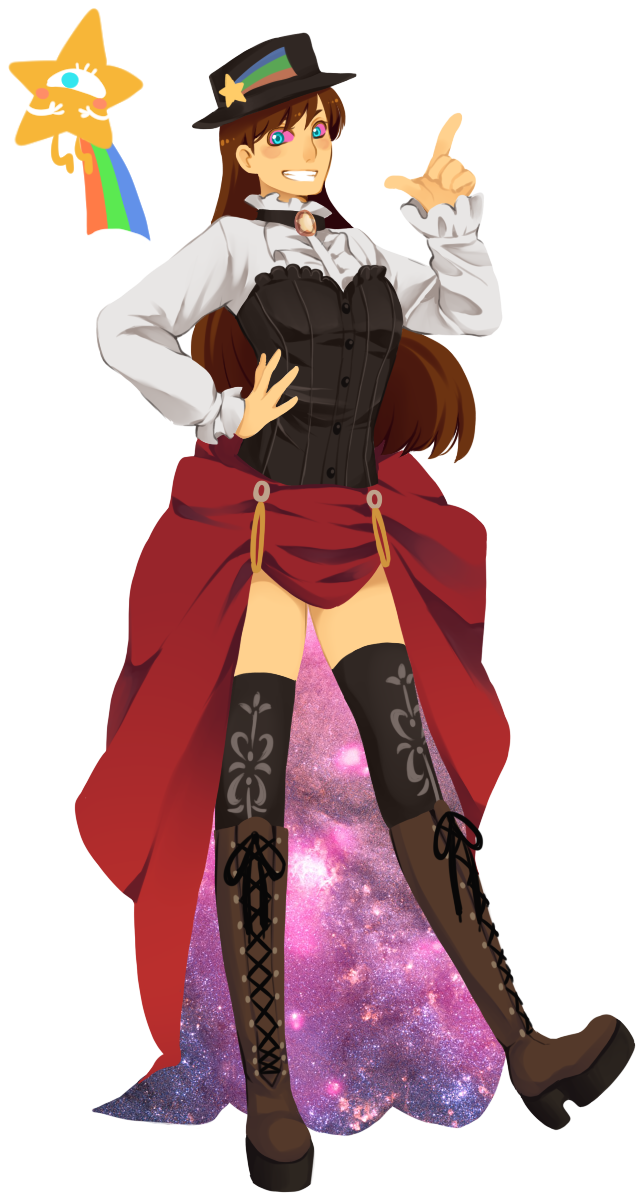 Demon Mabel Pines - Gravity Falls Zero Gravity Au (773x1297), Png Download