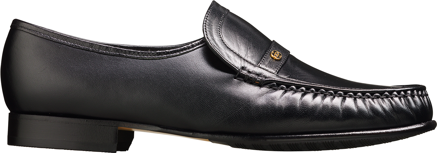 Jefferson - Black Kid - Slip-on Shoe (2048x1200), Png Download