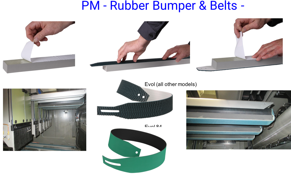 Rubber Bumper & Belts - Belt (1397x731), Png Download