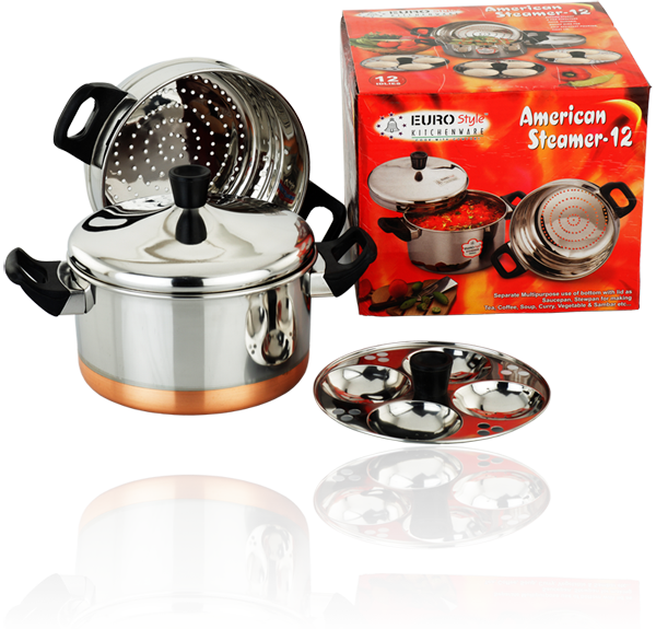 Trishla Metals - Pressure Cooker (600x575), Png Download