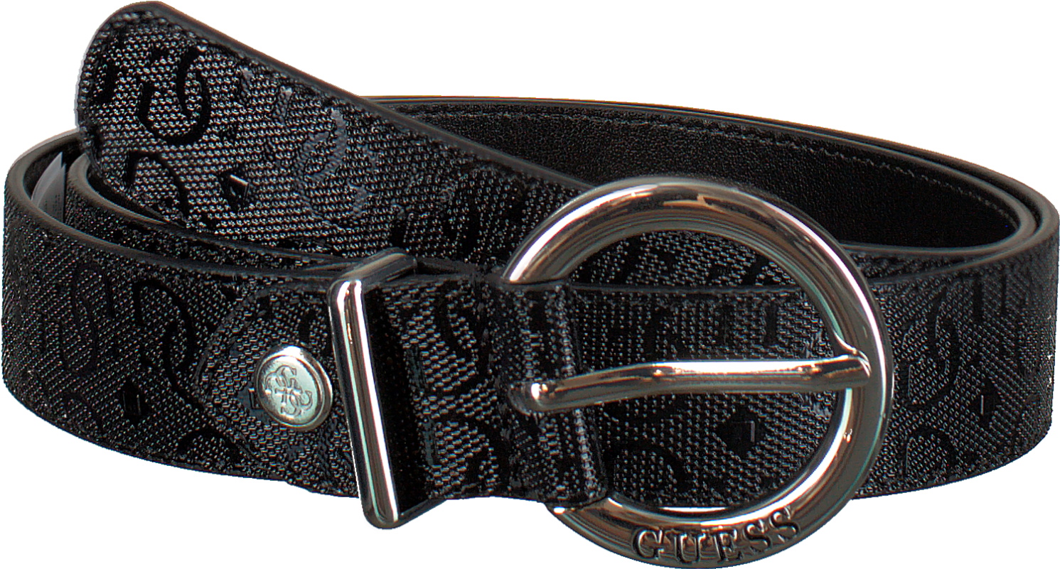 Guess Women Black Guess Belt Bw6821 Vin30 - Belt (1500x810), Png Download