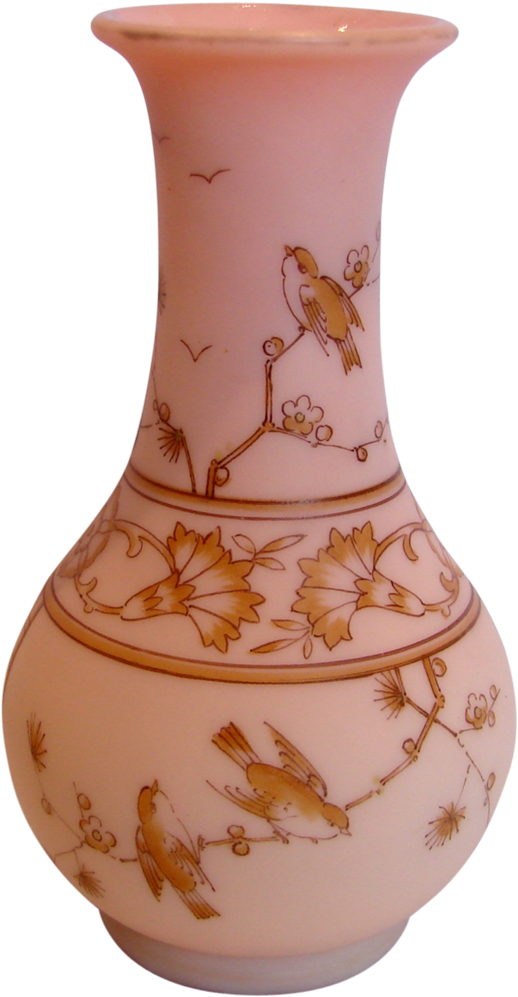 Clipart American Mt Washington Peach Blow Small Art - Glass Vase Transparent Background (1023x1023), Png Download