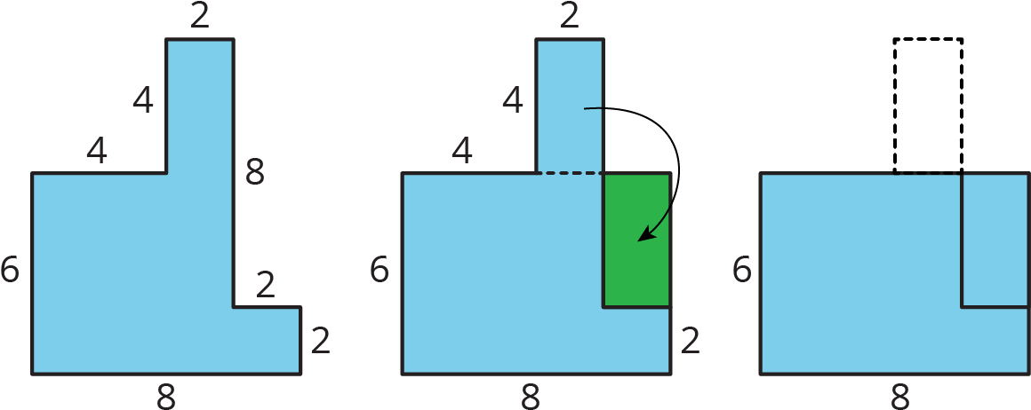 We Can Easily Find The Area Of This Rectangle - Diagram (1201x469), Png Download