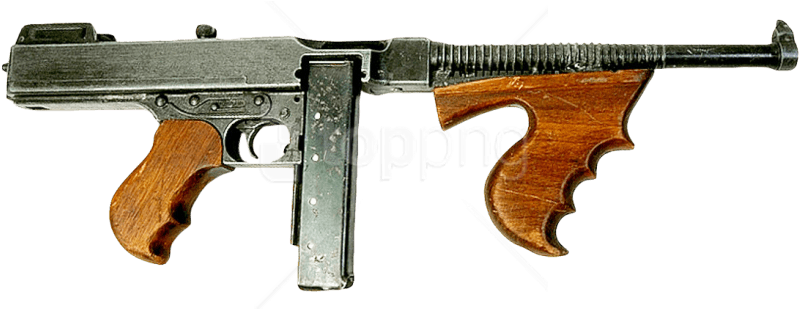 Free Png Machine Gun Png Images Transparent - Machine Gun Clipart (850x377), Png Download