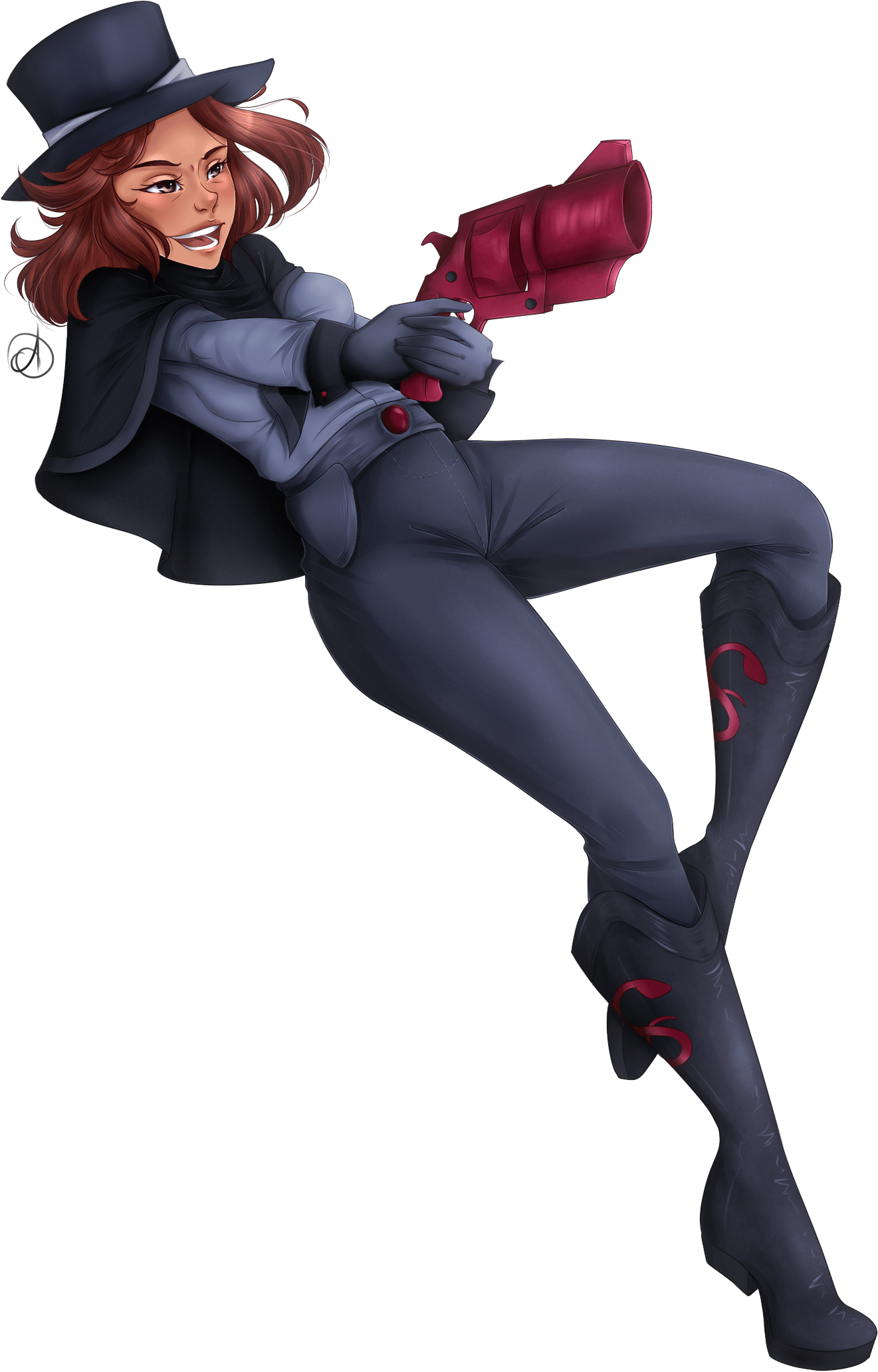 Cassidy Art Brawlhalla - Tights (2000x2200), Png Download