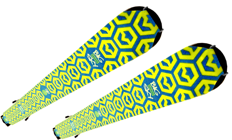 Big Sky Skins On Ski Two - Illustration (800x493), Png Download