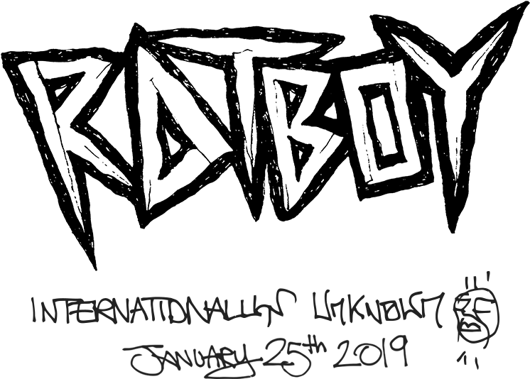 Rat Boy Logo (750x551), Png Download