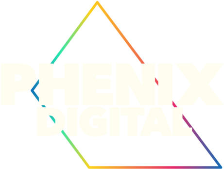 Logo Phenixdigital Blanc - Diagram (1000x563), Png Download