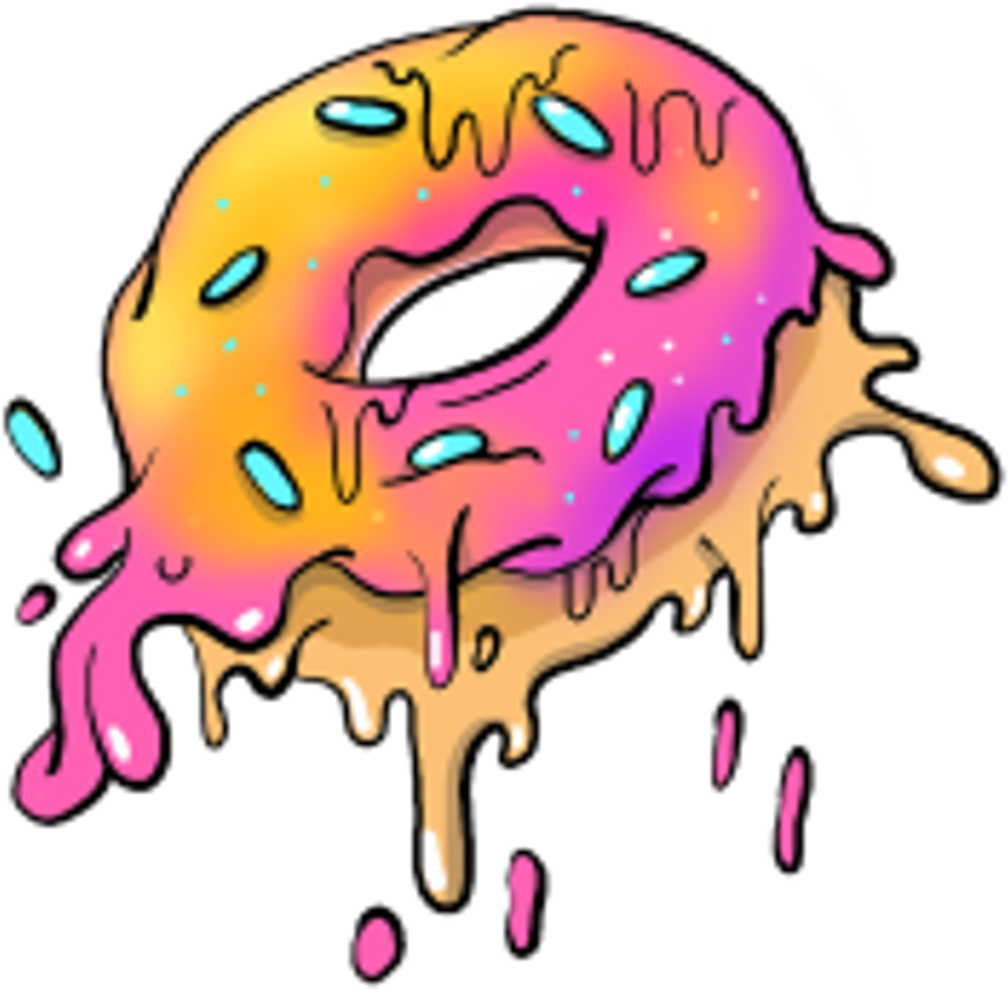 #grimeart #grime #cookie #colorful #ftestickers #food - Grime Art (1024x1024), Png Download